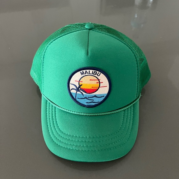 Green Malibu Trucker Hat - Picture 1 of 2